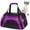 Purple, variant on Pet Carrier Soft-Sided Carriers for Cat Carriers Dog Carrier for Small Medium Cats Dogs Puppies Pet Carrier Airline Approved up to 15 Lbs Cat Dog Pet Travel Carrier (Medium, Purple)