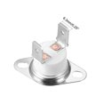 thumbnail image 2 of Interruptor de control de temperatura Uxcell Termostato 155°C 10A N.C 5 Paquete, 2 of 5