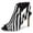 Zebra Pattern, variant on YDN Women Chic Peep Toe Stiletto High Heel Short Booties Cutout Slingback Side Zippers Sandals Walking Shoes Size 5.5 Zebra Pattern