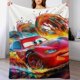 thumbnail image 4 of Manta de Lightning McQueen, manta de tela de superficie vertical súper suave de varios tamaños, acogedora y cálida, adecuada para cama, sofá, campamento, viajes, para todas las estaciones, liviana y, 4 of 8