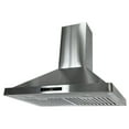 thumbnail image 1 of NOVEL 30" Stainless Steel Wall Mount Range Hood - 900 CFM Powerful Ventilation for Efficient Cooking - Touch Control, LED Lighting & Quiet Operation - Perfect for Modern Kitchens | PRO-NWB01, 1 of 7