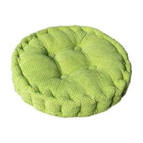 Cinvoph 16"x16" Thickened Solid Color Chair Cushions for Dining Chairs Corduroy Seat Cushion with Ties, Soft Textured Washable Seat Pad, Cozy for Kitchen Home Office Use, Sky Blue