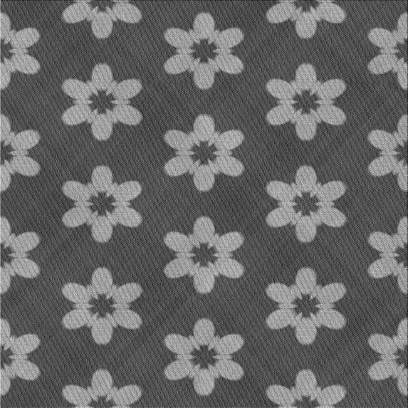 Ahgly Company Machine Washable Indoor Square Transitional Gunmetal Gray Area Rugs, 6' Square