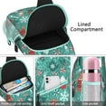 thumbnail image 4 of Sling Backpack,Green Christmas Baking Pattern Sling Bag with Water Bottle Holder,Waterproof Sling Bag for Men/Women with Headphone Jack for Hiking,Travel, 4 of 6