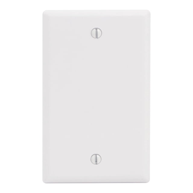 Placa de Pared ICC Empotrada de un Solo Módulo Blanca de ABS Listada UL
