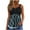 Light Blue, variant on Women's Contrast Lace Sleeveless Tank - V-Neck Casual Top, Romantic for Dates & Nights