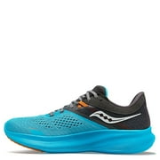 Saucony Men's Ride 16 Sneaker, Agave/Basalt, 12