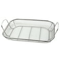 thumbnail image 2 of Sunjoy Tech Grill Basket with Handle Rustproof Heat-Resistant Small Holes Design Versatile Barbecue Basket Storage Tray Kitchen Tool, 2 of 7