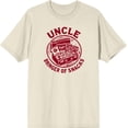 thumbnail image 3 of Uncle Bringer Of Snacks Adult Natural Crew Neck Short Sleeve Tee-3XL, 3 of 4