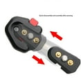 thumbnail image 4 of Base Mini Quick Release Base Plate Aluminum Alloy Quick Release Plate With 1/4 Inch Screw For Cameras Monitors Camera Cages Lamps, 4 of 8