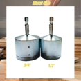 thumbnail image 3 of 2-Pack Copper Pipe Cleaning Brush, All-Metal HVAC Pipe Cleaning Brush for Drill Power 1/4 Inch Shaft, 3 of 5