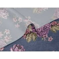 thumbnail image 6 of oneOone Velvet Dusty Blue Fabric Florals Fabric For Sewing Printed Craft Fabric By The Yard 58 Inch Wide, 6 of 7