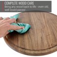 thumbnail image 4 of Aceite para tablas de cortar Virginia Boys Kitchens, condimento de madera de coco, 4 of 4
