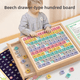 thumbnail image 5 of Tabla de contar, juguete Montessori de madera para aprender matemáticas para niños, 5 of 5