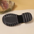 thumbnail image 5 of Women's Mary Janes Shoes Platform Dress Low Heel Chunky Pumps Round Toe Ankle Strap Pumps Shoes Oxfords Esther Yellow 38, 5 of 9