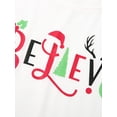 thumbnail image 5 of Qmyliery Women Christmas Sweatshirt, Color Blocking Long Sleeve Round Neck, 5 of 9