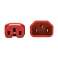 thumbnail image 2 of Tripp Lite 6' IEC-320-C14 to IEC-320-C15 Male/Female Heavy-Duty Computer Power Cord Red, 2 of 6