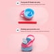 thumbnail image 4 of Copa De Agua Botella de agua para niños de 480 ml Taza de paja de viaje de verano de dibujos animados lindo para niños (rosa) Likrtyny Libre de BPA, 4 of 9