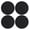 Black, variant on Homerr Car Water Coasters Silicone Car Coasters Car Cup Holder Inserts 2/4Pcs, Great Friction Texture, Non-Slip, Heat-Resistant
