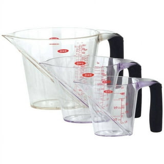 OXO Good Grips Black Plastic Measuring Cup Set (6-Piece) - Gillman Home  Center