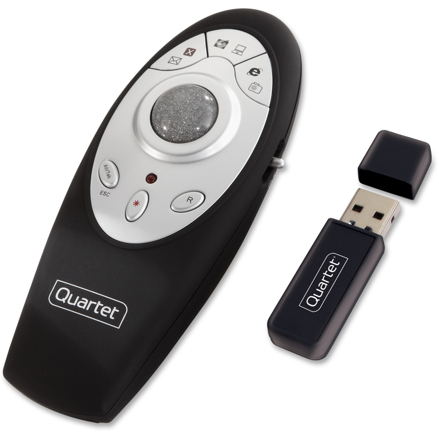 Quartet Wireless Mouse & Laser Pointer