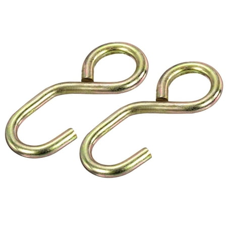 

Uxcell 25mm Pack of 2 S Shape Strap Hooks High Load