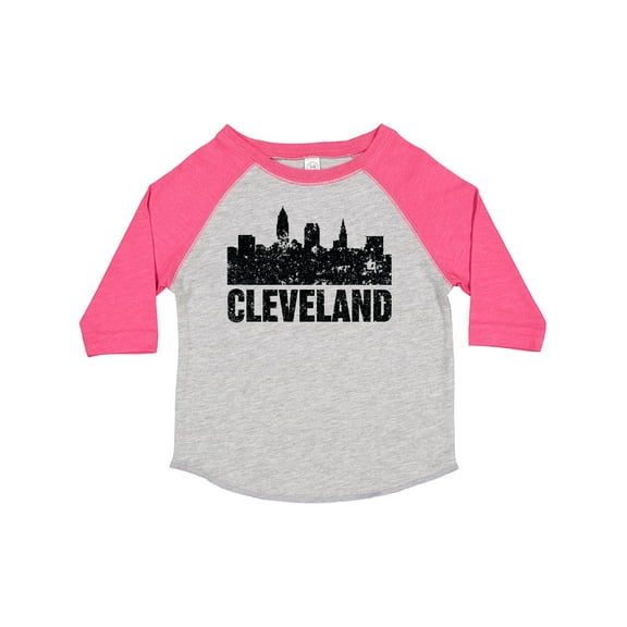 Inktastic Cleveland Skyline Grunge Boys or Girls Toddler T-Shirt