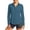 WQR1-Blue, variant on Womens UPF 50+ Long Sleeve Sun Shirts UV Sun Protection Quick Dry Collar Tops Hiking Outdoor Travel Button Down Shirt