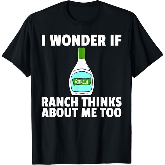 Ranch Dressing Gift Funny Condiment Sauce T-Shirt