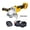 2PCS 6.0Ah Battery, variant on 125mm Electric Angle Grinder 5000-9000RPM Brushless Cutter Machine Variable Impact Grinding Tool 18V Battery