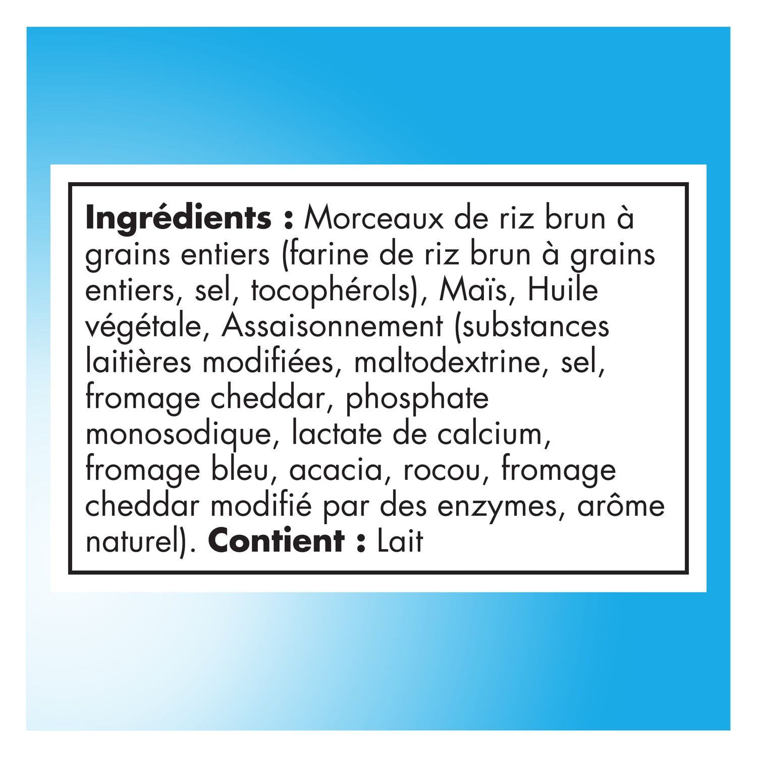 Quaker Crispy Minis Brown Rice Chips Cheddar Cheese, 100 g.