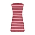 thumbnail image 4 of Ovzne Robes d'Été pour Femmes 2025 Robe pour Femme Robe de Printemps et d'Été pour Femmes Vacances Boutonnée Col en V à Bretelles Robe Haut Robe de Vacances Liquidation, 4 of 5