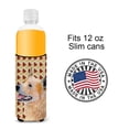 thumbnail image 4 of Carolines Treasures LH9092MUK Australian Cattle Dog Fall Leaves Portrait Ultra Hugger for slim cans Slim Can multicolor, 4 of 6