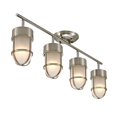 thumbnail image 1 of Addington Park 60016 Miles Track Light, 4, Brushed Nickel Finish and Chrome Detail, 1 of 1