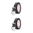 thumbnail image 4 of Sonducket VersatilidadCinturón para mujer: cinturón de vestir moderno y cómodo para cualquier ocasión Cinturón para mujer azul oscuro 110 cm azul oscuro 110cm 2piezas, 4 of 6