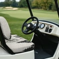 thumbnail image 3 of Yuyamidu Campass Golf Cart Seat Cover Set of 2 Mountain Seat Bottom Cushion Backrest Pad for Golf Cart Seat Decor for 2 Person Seats, Easy to Install, 3 of 7