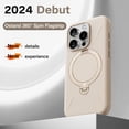 thumbnail image 2 of Funda de teléfono TORRAS Ostand Spin para iPhone 16 Pro Dune Beige, 2 of 9