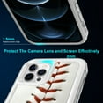 thumbnail image 6 of Case for iPhone 12, iPhone 12 Pro, Baseball Sports Pattern Heavy Duty Armor Shockproof Tough Hybrid Dual Layer Rubber Drop Protection Soft Bumper Rugged Protective Phone Case for iPhone 12/12 Pro, 6 of 6