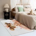 thumbnail image 3 of Cute Girls Rug & Home Decor - Princess Rugs for Entryway, Front Door Mat Indoor Entrance, Washable Rugs, 3x5 Rug, Non Slip Soft Small Area Rug, Blush Carpet & Room Decorations Y-&256, 3 of 7