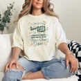 thumbnail image 2 of Funny Southern Belle to Ghetto Thug, Ivory Comfort Colors T-Shirt, XL, 2 of 3