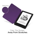 thumbnail image 4 of Ayotu Fabric Case for All-New Kindle 10th Gen 2019 Release Only - Thinnest&Lightest Smart Cover with Auto Wake/Sleep - Support Back Cover adsorption -(Not Fit Kindle Paperwhite 10th Gen 2018), Purple, 4 of 7