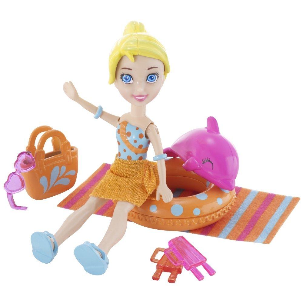 polly pocket pool party playset