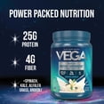 thumbnail image 2 of Vega Premium Protein + Supergreens Vanilla 18 Oz, 2 of 4