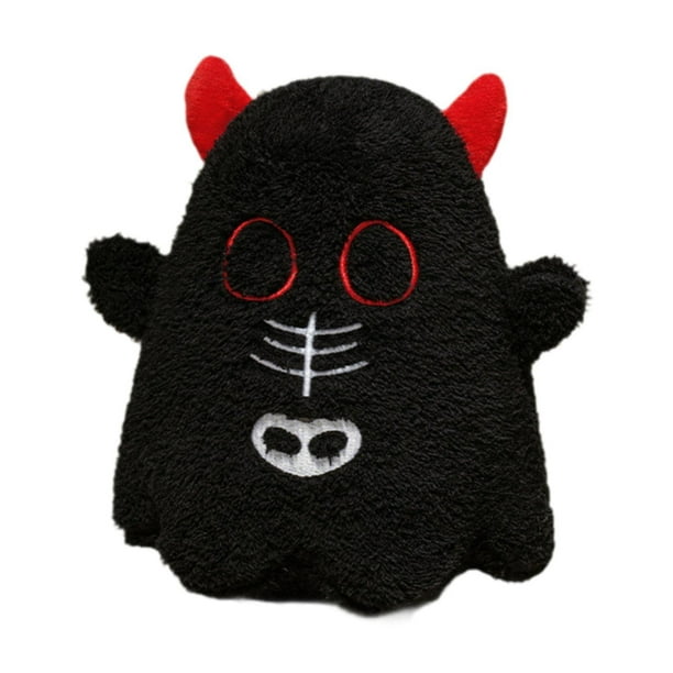 Peluche de Halloween, almohada rellena, regalo de cumpleaños, decoración de fiesta, decoraciones festivas, peluche para bebés, adultos, amigos y Demonio