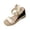 Beige, variant on Women's Fashion Casual Summer Arrival Solid Color Trendy Versatile High Heel Rope Sandals Black 7