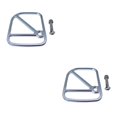 thumbnail image 1 of ZheElen Alloy Brake Cable Housing Line Shield Fender Disc for silver 6x5x0.2cm 2Set, 1 of 6