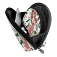 thumbnail image 4 of YFYANG 2 Piece Women's Portable Makeup Bags, Watercolor Vintage Floral Doodle Clutch Travel Toilet Bags Cosmetic Organizer, 4 of 7