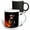 Multicolor, variant on 3drose, Firefighting Kitten in Firefighter Uniform, 15oz Two-tone Yellow Mug