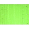 thumbnail image 1 of Ahgly Company Indoor Rectangle Solid Green Modern Area Rugs, 3' x 5', 1 of 1