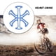 thumbnail image 3 of Bicicleta Motocicleta Casco Reemplazo Reemplazo PadsBicicletas Casco Casco Reemplazo Reemplazo Abroque de choques Atraving TPE Forro transpirable Suda a prueba de adultos Sombrero Azillado Azul Noticed OD002242-01, 3 of 7